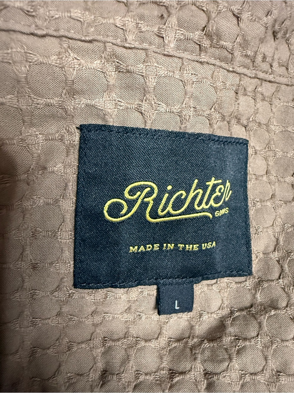 🤠 NWOT Richter Goods Heritage Western Shirt | Made in USA | Large - Picture 4 of 6